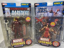 Marvel Legends ELEKTRA & DAREDEVIL ToyBiz Action Figures NEW