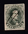 Confederate States #1 10c Davis (USED has a small thin spot) cv$175.00