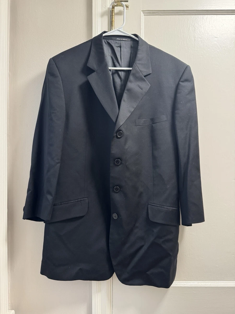 最高級 ヴェルサーチ CLASSIC V2 セットアップ スーツ BLACK 46 Y05 中古・古着通販VERSACE CLASSIC (ヴェルサーチクラシック) ダブル