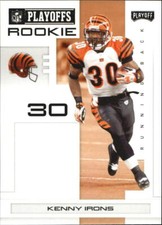 2007 Playoff NFL Playoffs Black Fooball Card Pick