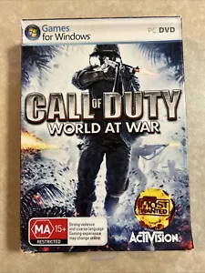 Call of Duty: World at War - PC DVD Game - Manual Included with Small Box - Picture 1 of 8