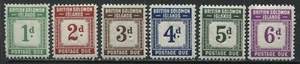 Cuotas de franqueo de las Islas Salomón 1940 a 6d como nuevas o.g. bisagras - Imagen 1 de 1