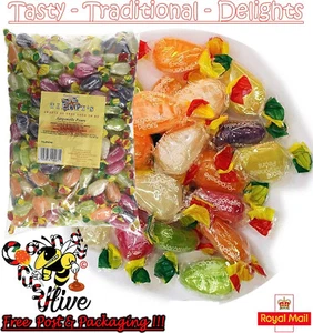 500 Jargonelle Pear Drops Crawford & Tilleys Wrapped Pick & Mix Sweets Retro - Picture 1 of 1