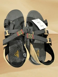 Ozark Trail Men's Trek Strap Sandal Black Size 13 Rugged Outsole,Comfort Footbed - Picture 1 of 6