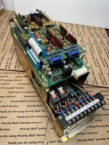 Fanuc A06B-6047-H203 velocity control unit - For PARTS or REPAIR see photos - Picture 1 of 7