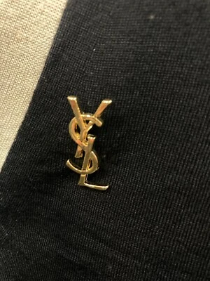 Broche prendedor pequeño vintage Yves Saint Laurent para mujer o unisex Foto 1 de 4