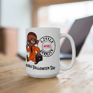 Available Halloween Day Little Notary Derrick Ceramic Mug 15oz - Picture 1 of 5