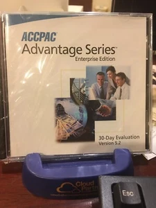 SEALED  New ACCPAC  Advantage Series Enterprise Edition. Version 5.2. Eval 2 CDs - Picture 1 of 2