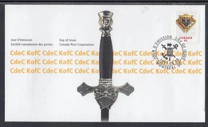 Canada Scott  1656 FDC - Knights of Columbus - Picture 1 of 1