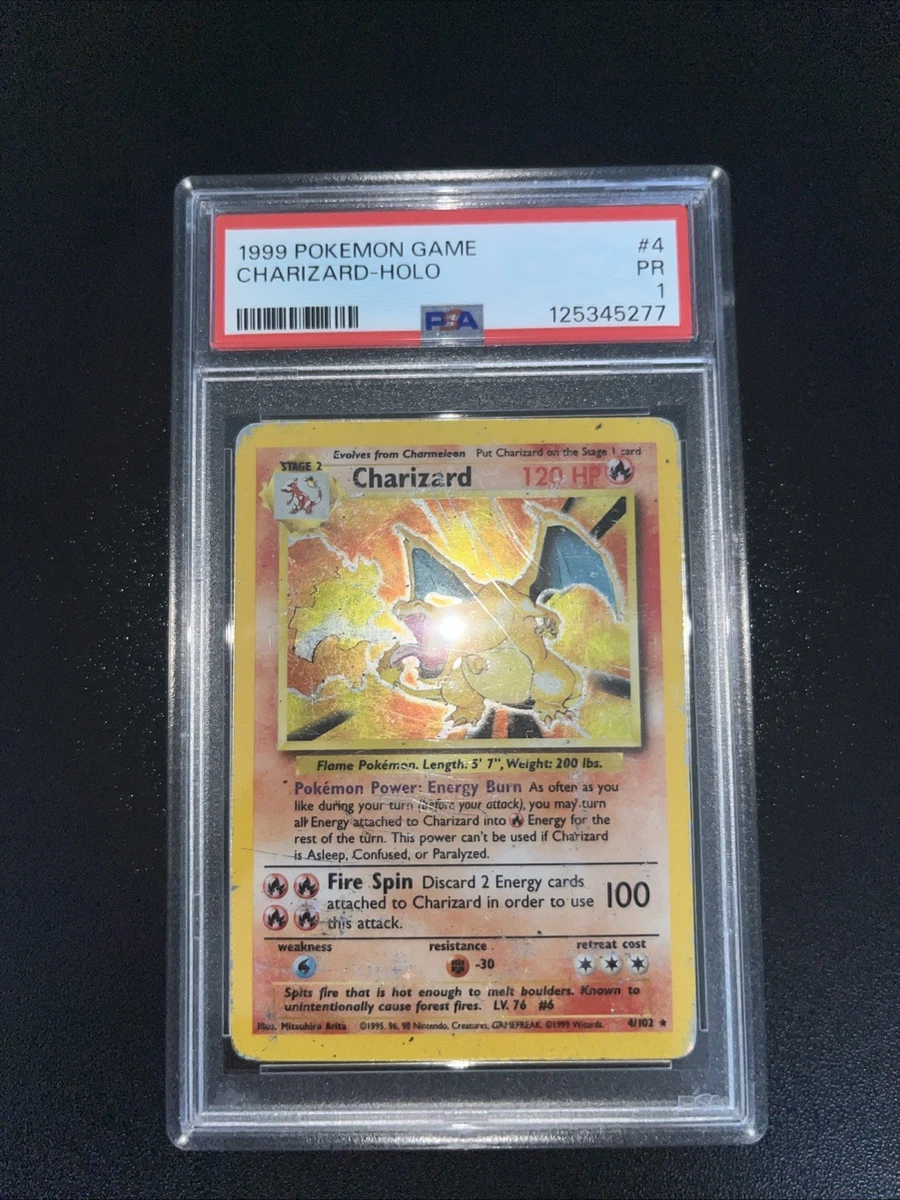 Pokémon TCG Base Set Grade 1 English Collectible Individual Card