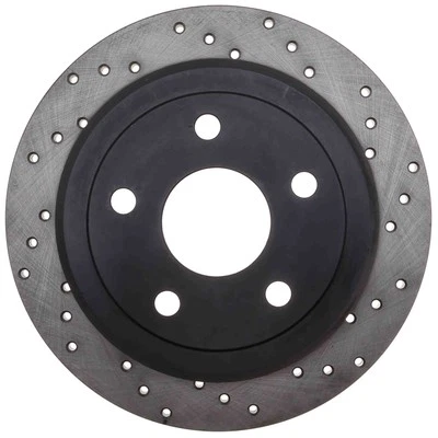 Rotor de freno de disco para Jeep Wrangler 2007-2018, Wrangler JK trasero izquierdo Foto 1 de 3