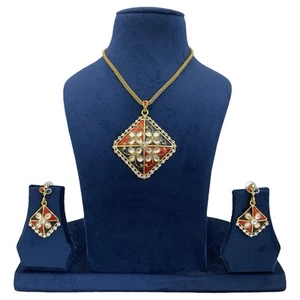 Multicolor Chain Pendant Set For Women  Fashion Jewelry - Picture 1 of 3