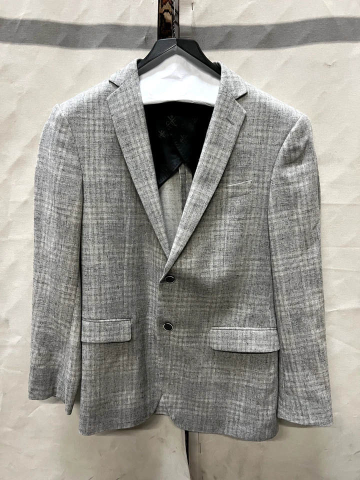 Abrigo deportivo para hombre John Varvatos BOND-JF, talla 40R Drop 7, usado excelente Foto 1 de 4