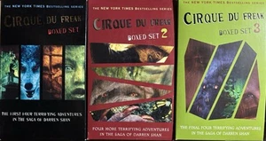 Lot 12 COMPLETE SET Cirque Du Freak 1-12 Darren Shan PB Paperback Little Brown - Imagen 1 de 2