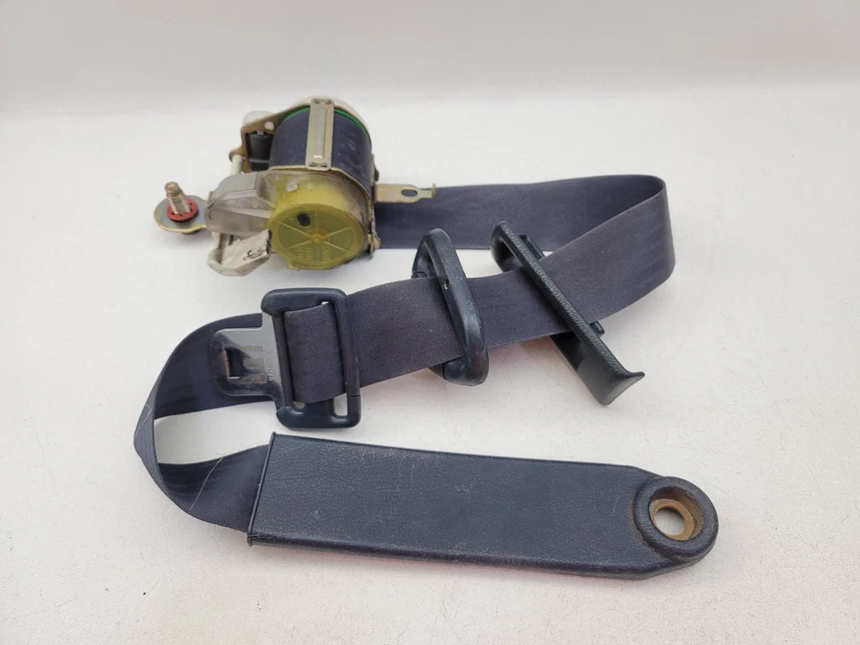 1989-1992 Toyota Supra MK3 синий пассажирский правый передний ремень безопасности - Изображение 1 из 4