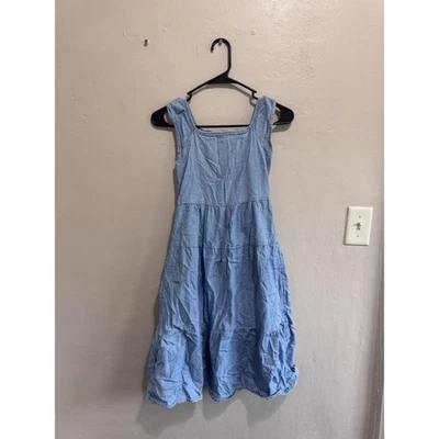 Girls Old Navy Denim Dress Size Large 10/12 - Image 1 of 2