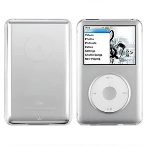 Clear Plastic Case for Apple iPod Classic 80GB/120GB/160GB 6th / 7th Gen - Picture 1 of 4