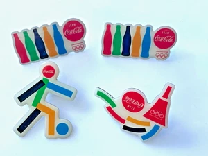 2020 Tokyo Olympic CocaCola 4pcs Football Pins - Picture 1 of 5
