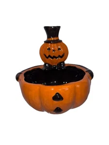 Halloween Candy Bowl, Black Cat. Ghost, Jack o' Lantern, Sold Separately, NEW - Picture 1 of 15