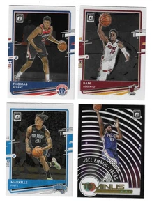 2020-21 PANINI-DONRUSS OPTIC MARKELLE FULTZ, JOEL EMBIID, T. BRYANT, B. ADEBAYO - Picture 1 of 9