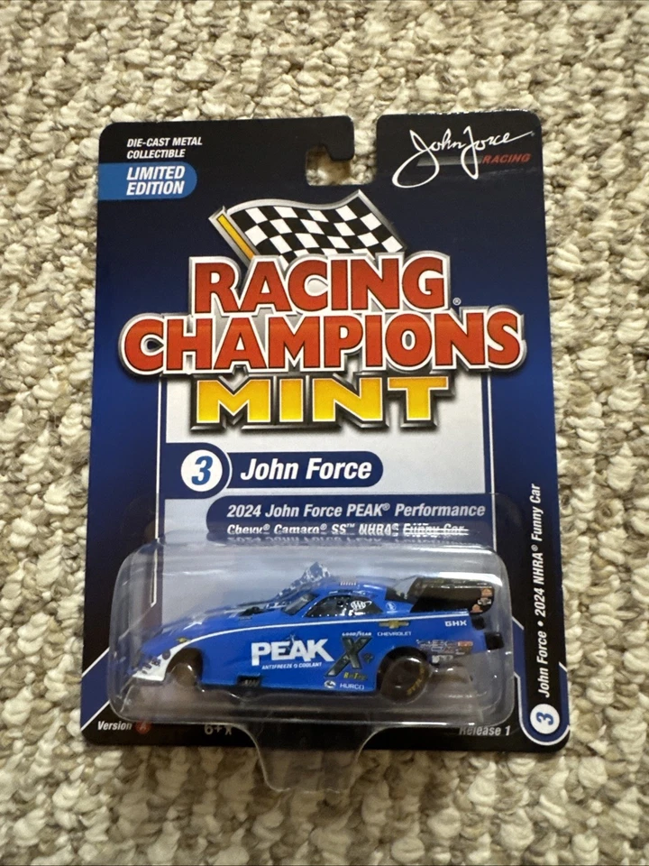 Chevy Camaro SS NHRA 2025 Racing Champions como nuevo John Force Peak coche divertido LE Foto 1 de 1