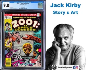 2001: A Space Odyssey 1 CGC 9.8 White 1976 Marvel Comics Jack Kirby Bronze Age - Picture 1 of 5