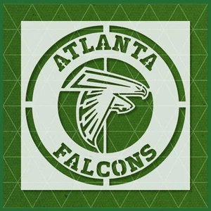 Atlanta Falcons Stencil – Football Team, Sports Fan Art, Craft, Wall Decor Desig - Picture 1 of 4