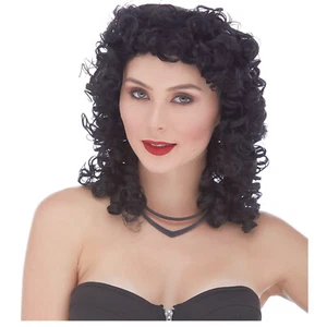 Erwachsene Herren lockig 1980er Prinz Rogers lila Regen Halloween Cosplay Kostüm Perücke - Bild 1 von 2