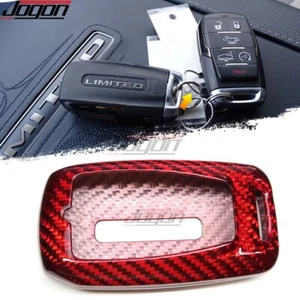 Para Dodge Ram 1500 TRX 2500 2019-2024 Carbono Coche Llavero Inteligente Carcasa Cubierta Carcasa - Imagen 1 de 13