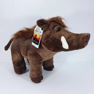 Build-A-Bear Workshop Disney THE LION KING PUMBA PUMBAA Warthog Plush New w/Tags - Picture 1 of 14