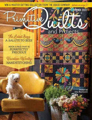 {REVISTA PRIMITIVE QUILTS & PROJECTS} ~ "VERÃO 2020" (4 edições pls. contato) - Imagem 1 de 4