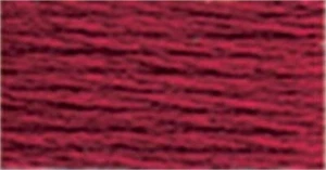 DMC 115 5-815 Pearl Cotton Skein Size 5 27.3yd-Medium Garnet - Picture 1 of 1