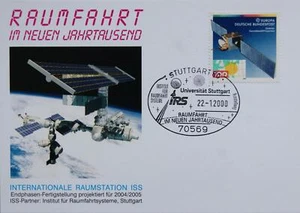 West Germany 2000 1527 IRS ISS Intl. space station space travel in the new millennium - Picture 1 of 1