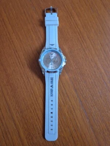 Womens White Silicone Strap Watch,Emporium Armani, VG Con - Picture 1 of 8