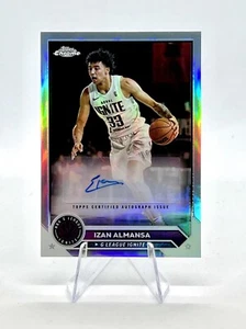 Izan Almansa 2023-24 TOPPS G-LEAGUE CHROME RefractoAUTO #AC-IA, Ignite - Picture 1 of 2