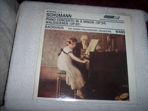 LP--SCHUMANN PIANO CONCERTO IN A MINOR WALDSCENEN BACKHAUS  *MINT VINYL*   #832 - Picture 1 of 8