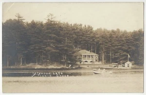 1912 Asbury Grove, Massachusetts MASA - FOTO REAL Idlewood Lake, casa de barco - Imagen 1 de 2