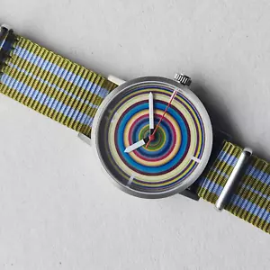 CONCENTRIC-WATCH Damen Quarz 36mm Farbenfrohes Armbanduhren Unikat Q-101 - Bild 1 von 5