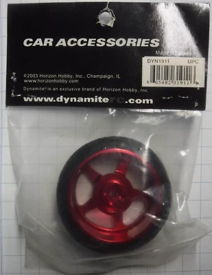 Dynamite Custom Steering Wheel, JRP: Red DYN1911 - Image 1 of 3