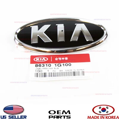 Emblema de maletero trasero genuino 2006-2013 Kia Forte y Koup Optima Rio Rondo OEM Foto 1 de 4