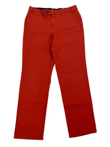 Hiltl Herren Chino Hose Rot Herbst Pants Gr Siehe Maße 41-42 cm Bundweite S M - Bild 1 von 12