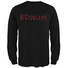 Halloween Horror Redrum Black Adult Long Sleeve T-Shirt