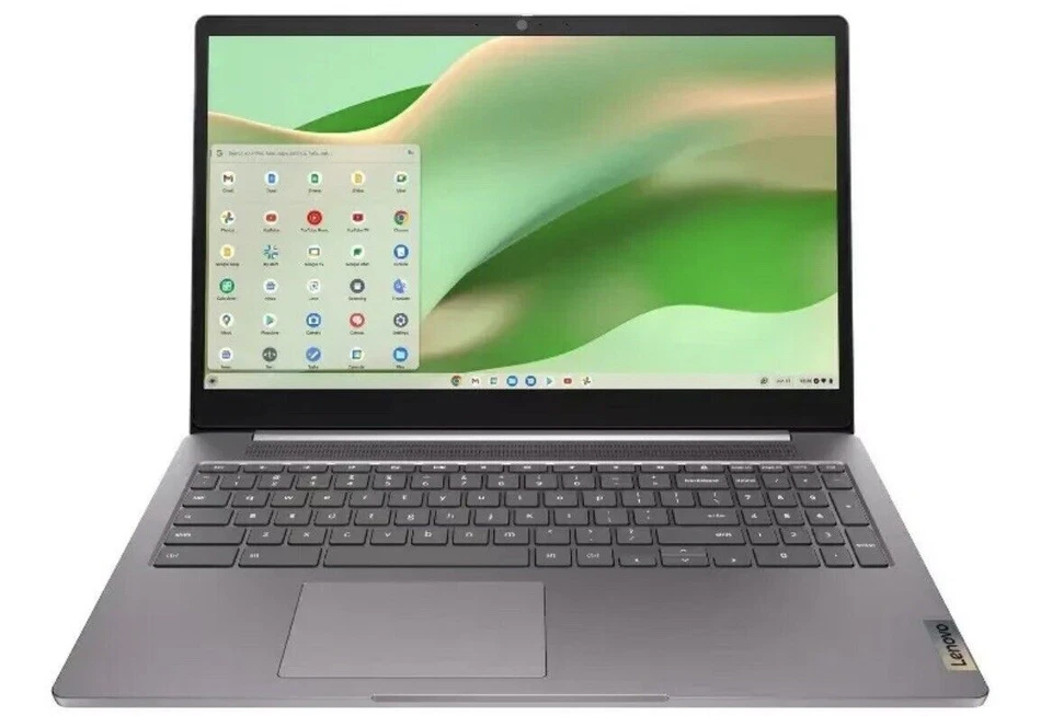 Lenovo IdeaPad 3 Chromebook 15.6'' (128GB eMMC Intel Pentium Silver N6000 1.1GHz 4GB RAM) Touch Laptop - Gray 82N4002SUS
