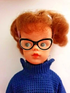 Sindy Fashion doll size Black Rockabilly style Reading Glasses 1:6 Creatable