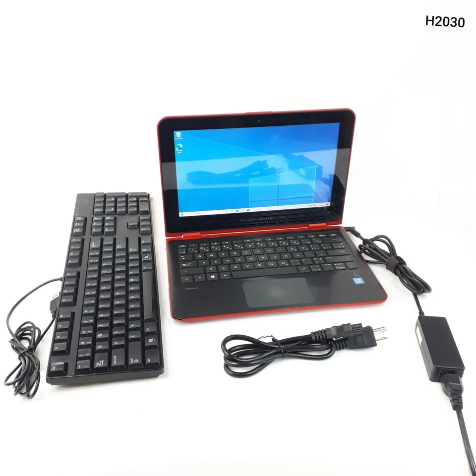 HP Pavilion x360 convertible 11.6 Laptop Pentium N3700 4GB 500GB Win10Home H2030 - Imagem 1 de 4