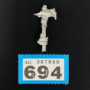 OGRE YHETEE WEAPON AXE METAL WARHAMMER FANTASY AGE OF SIGMAR KINGDOMS OGOR - Picture 1 of 2