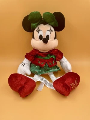 Disney Store Minnie Maus 2019 Plüsch Weihnachten Christmas ca 39cm Groß - Bild 1 von 4