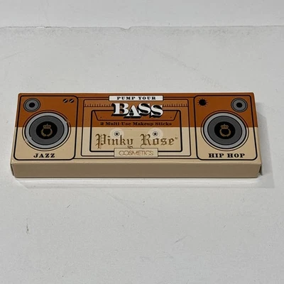 Pinky Rose Pump Your Bass Jazz + Hip Hop, 2 Multi Use Sticks, Eyes, Lips, Brows - Image 1 of 2