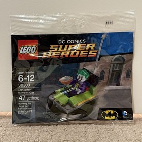 Lego 30303 The Joker Bumper Car Polybag  (NEW, Retired) DC Comics Super Heroes