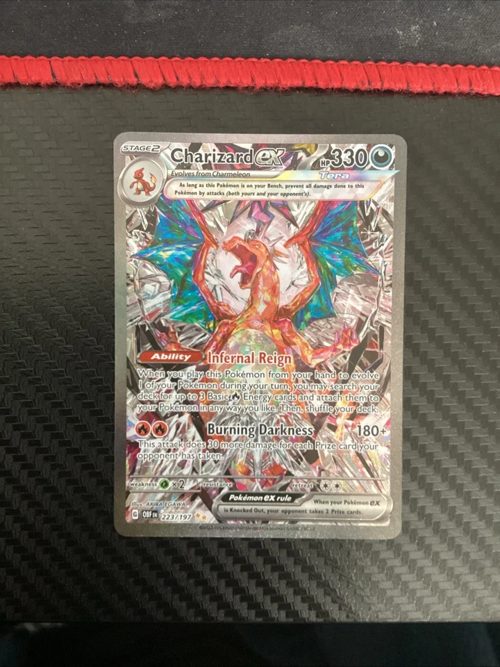 Charizard ex 223/197 SV03: Obsidian Flames Holo Pokémon NM - Image 1 of 1